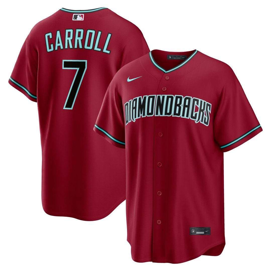 Corbin Carroll Arizona Diamondbacks Nike Alternate 2 Replica Jersey - Crimson