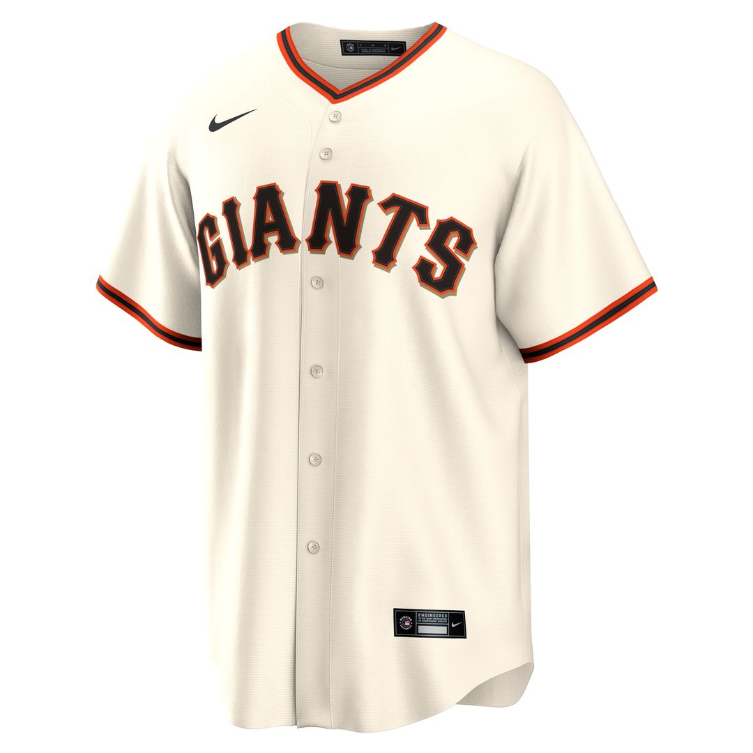 Willy Adames San Francisco Giants Nike Home Replica Jersey - Cream
