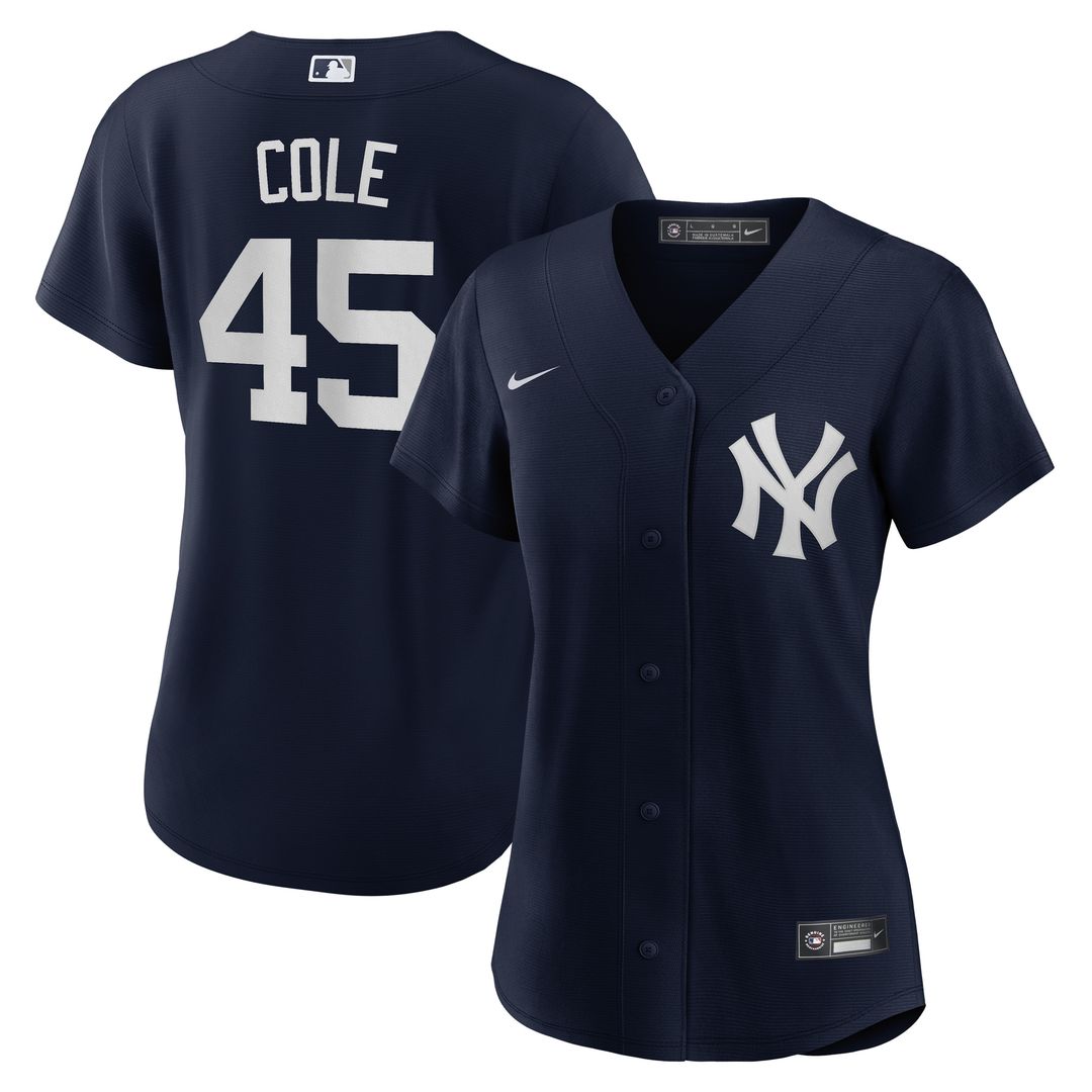 Gerrit Cole New York Yankees Nike Women's Alternate Replica Player Jersey - Navy