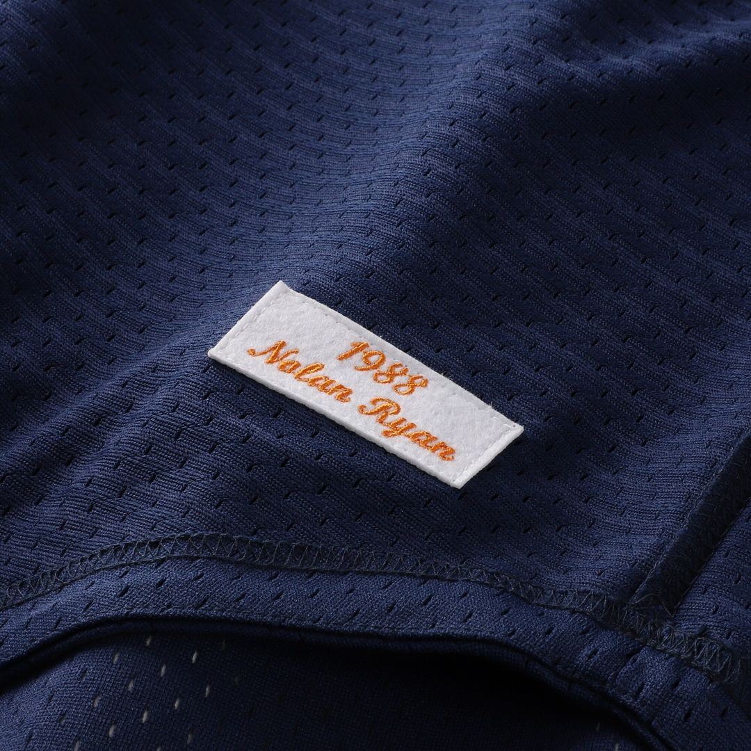 Nolan Ryan Houston Astros Mitchell & Ness Toddler Throwback Mesh Batting Practice Jersey - Navy