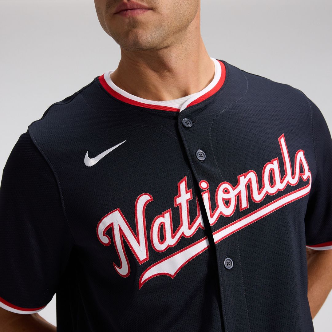 James Wood Washington Nationals Nike Alternate Limited Player Jersey - Navy