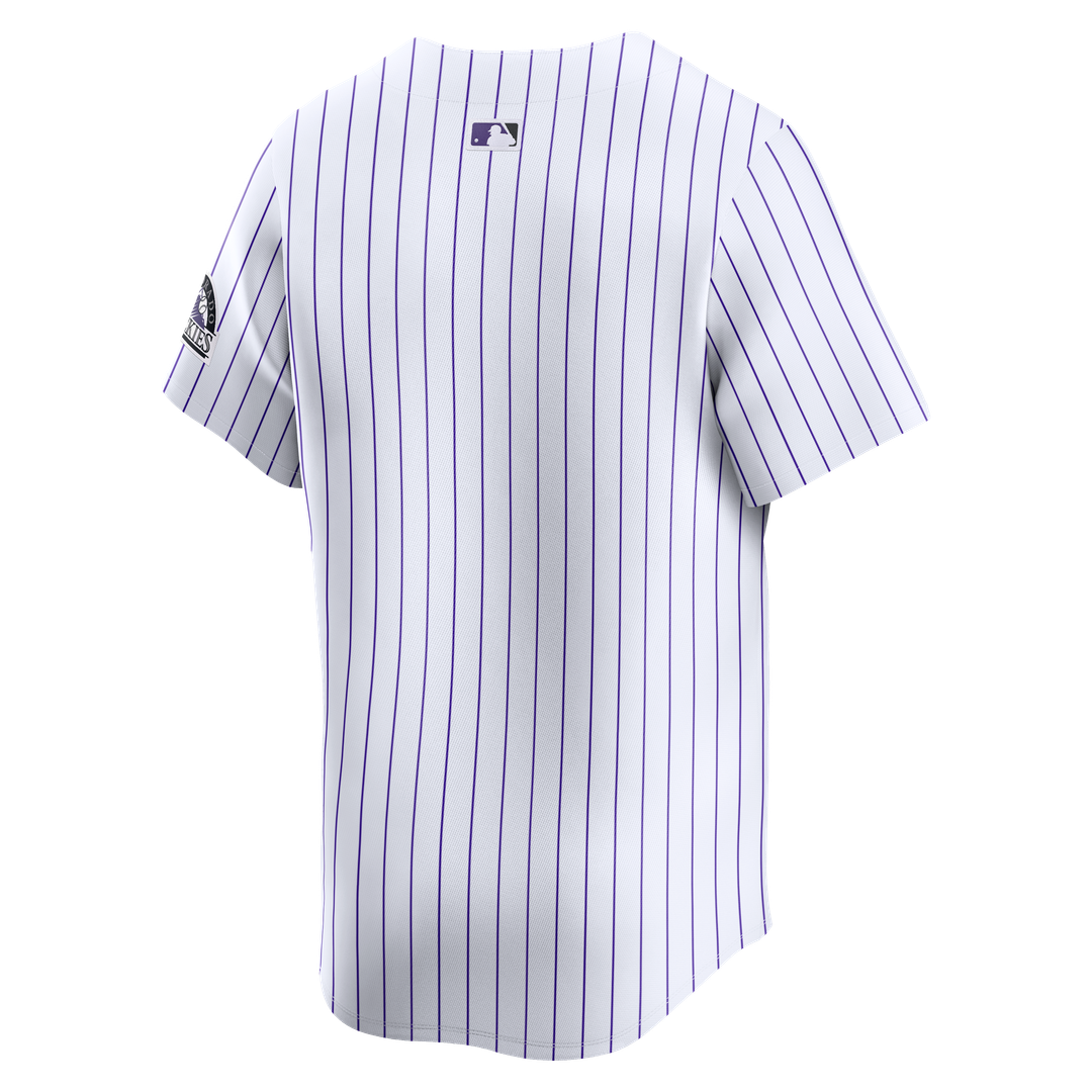 Colorado Rockies Nike Home Limited Jersey - White