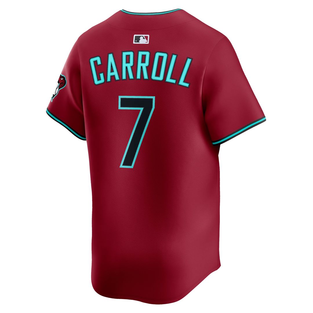 Corbin Carroll Arizona Diamondbacks Nike Alternate Limited Player Jersey - Black