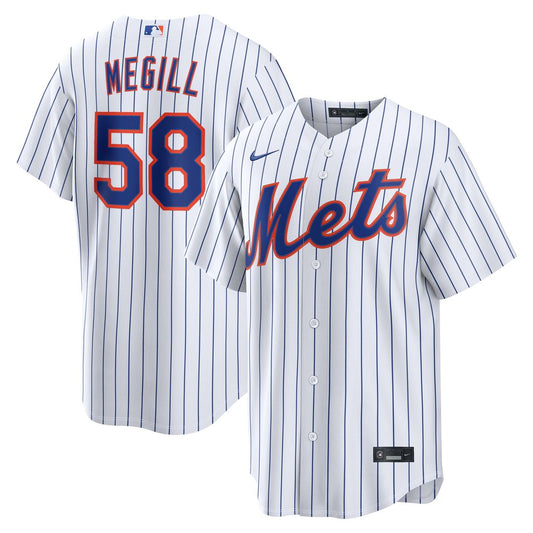 Tylor Megill New York Mets Nike Home Replica Jersey - White