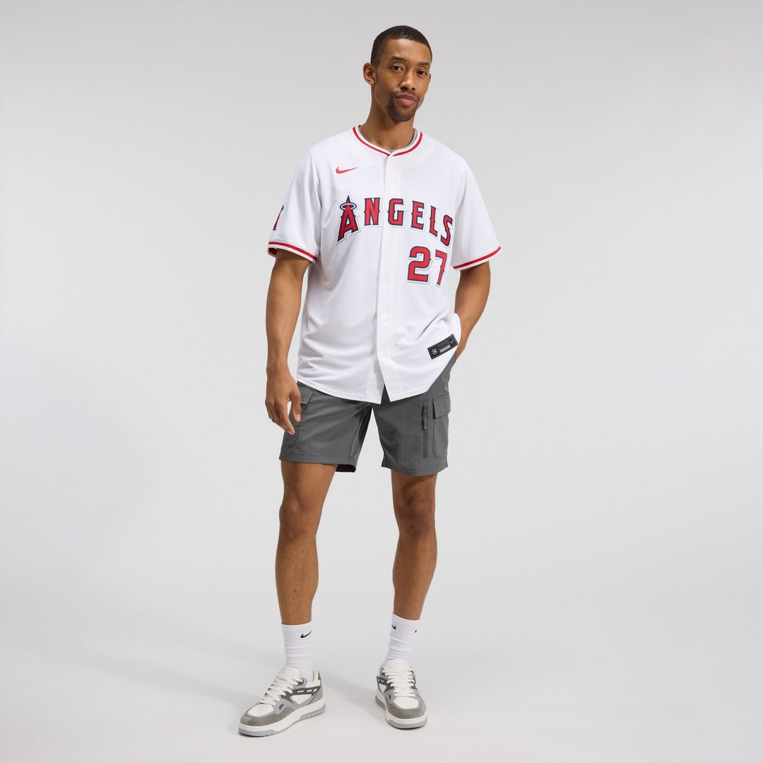 Mike Trout Los Angeles Angels Nike Alternate Limited Player Jersey - Red