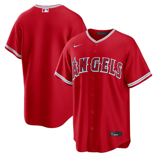 Los Angeles Angels Nike Alternate Replica Jersey - Red