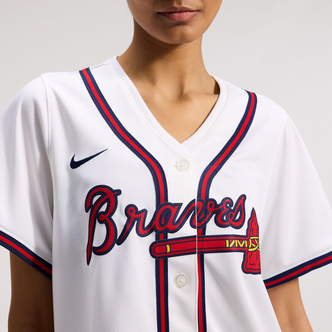 Atlanta Braves Nike Home Women's Limited Jersey - White