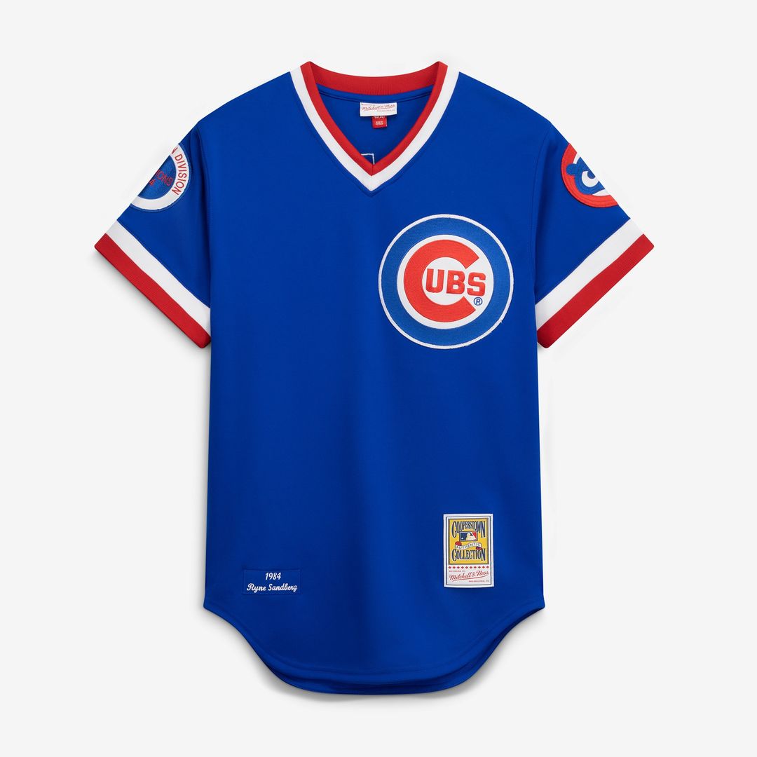 Ryne Sandberg 1984 Chicago Cubs Mitchell & Ness Throwback Authentic Jersey - Royal