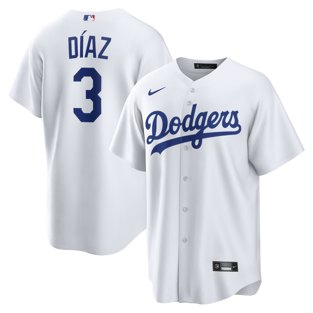 Edwin Díaz Los Angeles Dodgers Nike Home Replica Jersey - White