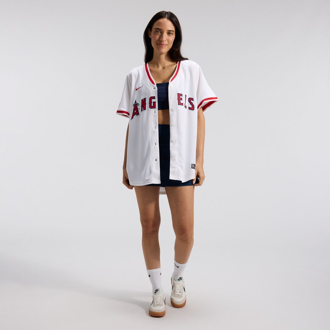 Los Angeles Angels Nike Women's Home Limited Jersey - White