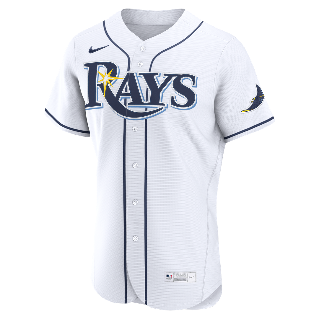 Tampa Bay Rays Nike Home Authentic Jersey - White