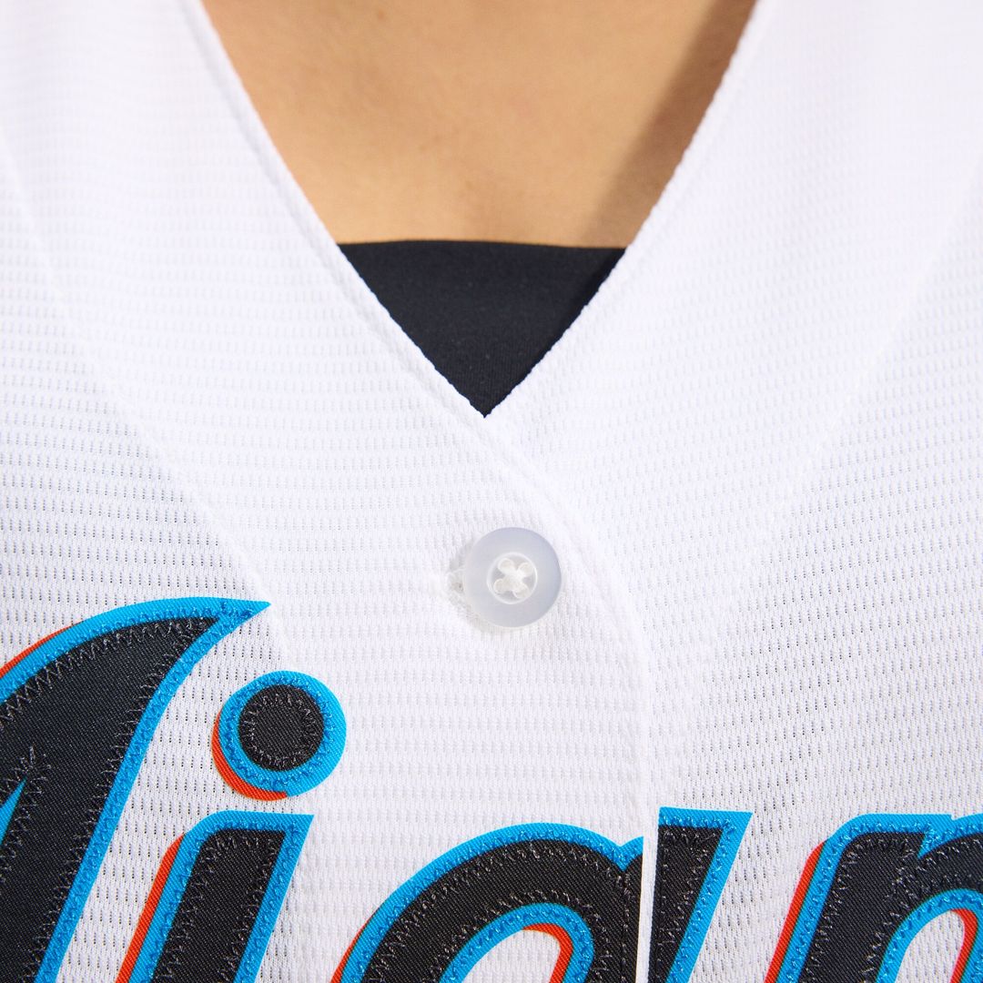 Miami Marlins Nike Women's Replica Team Jersey - White