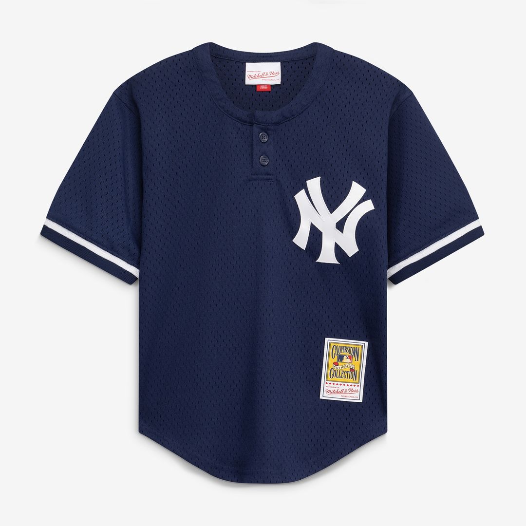 Derek Jeter New York Yankees Mitchell & Ness Preschool Cooperstown Collection Mesh Batting Practice Jersey - Navy