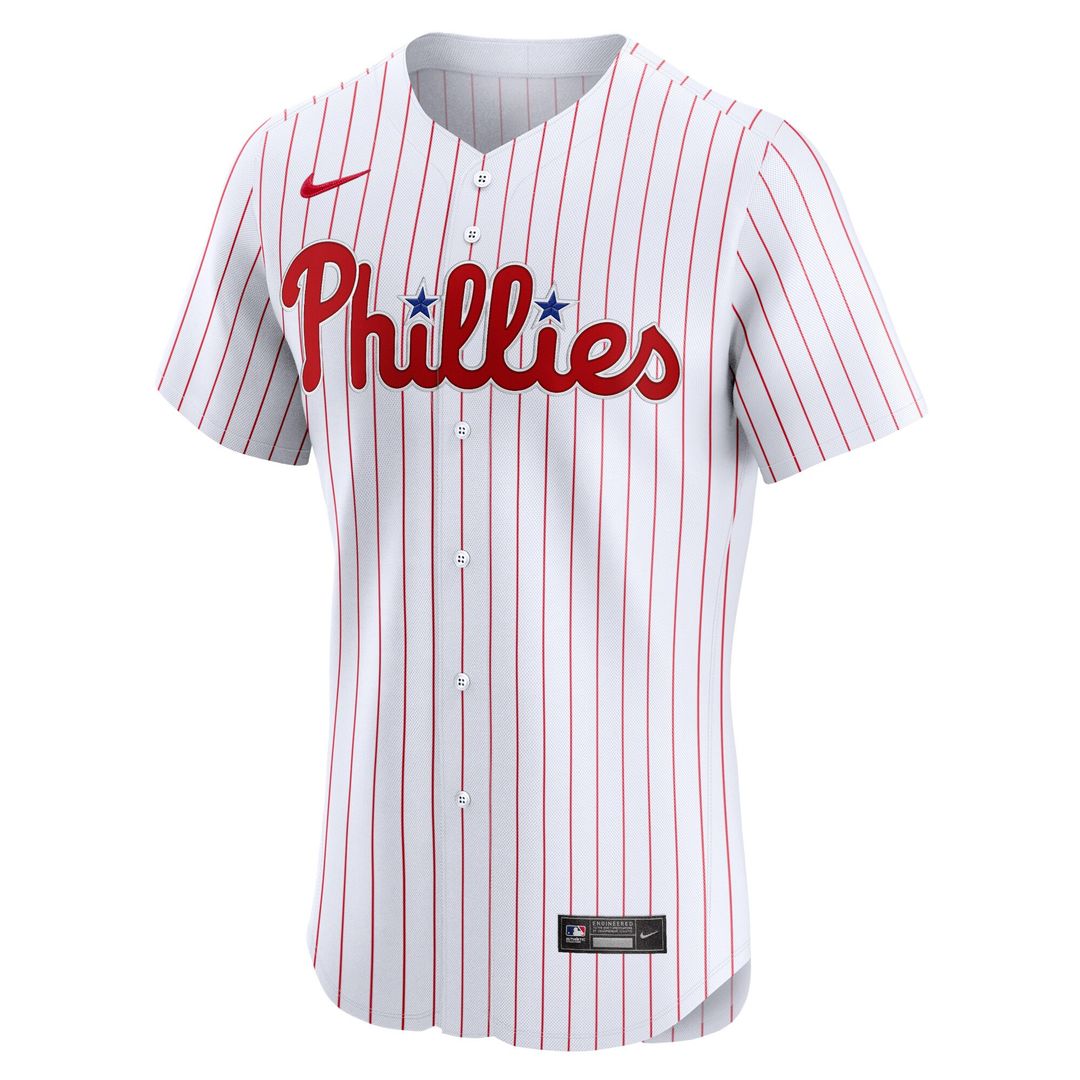 Philadelphia Phillies Nike Home Elite Jersey - White