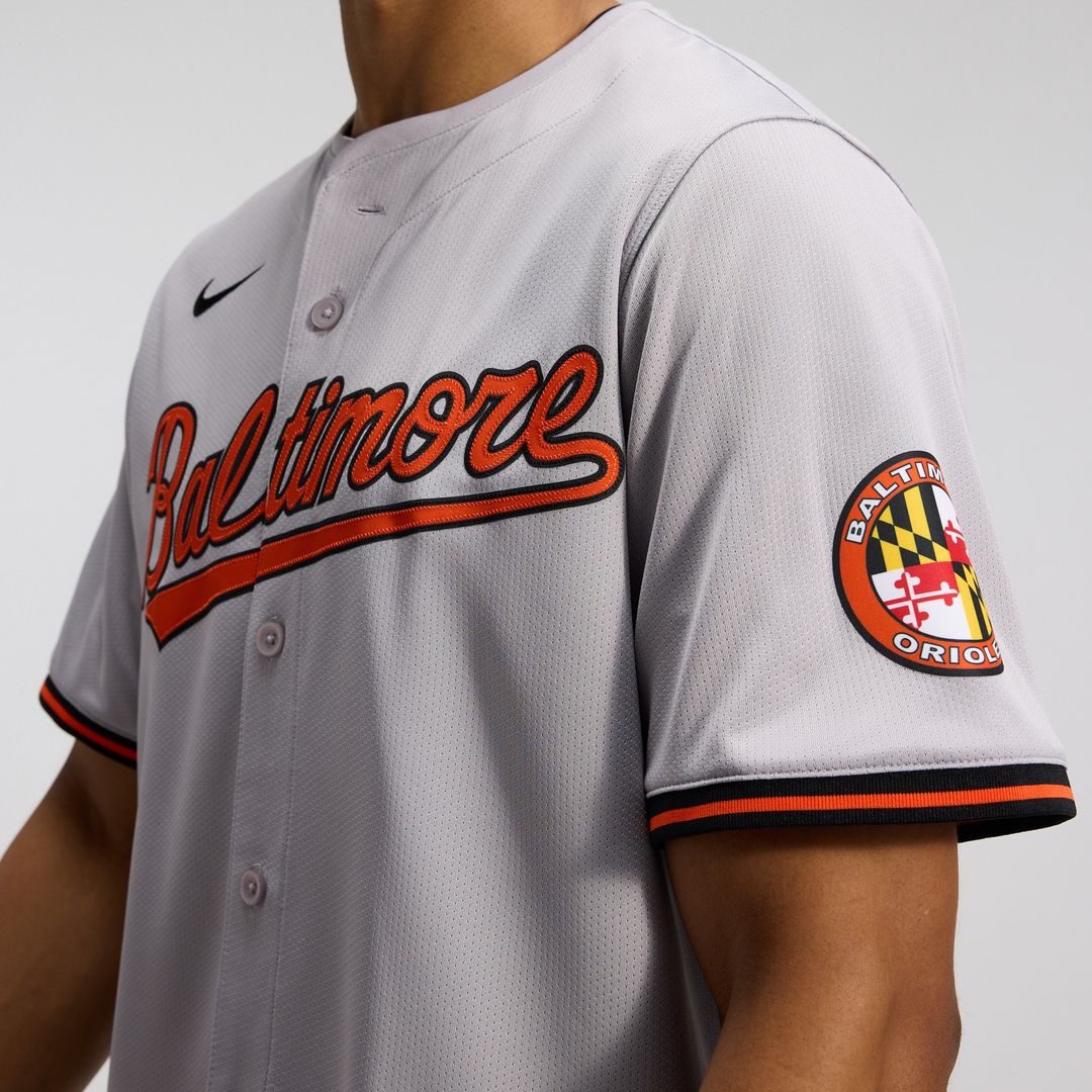 Baltimore Orioles Nike Road Limited Jersey - Gray