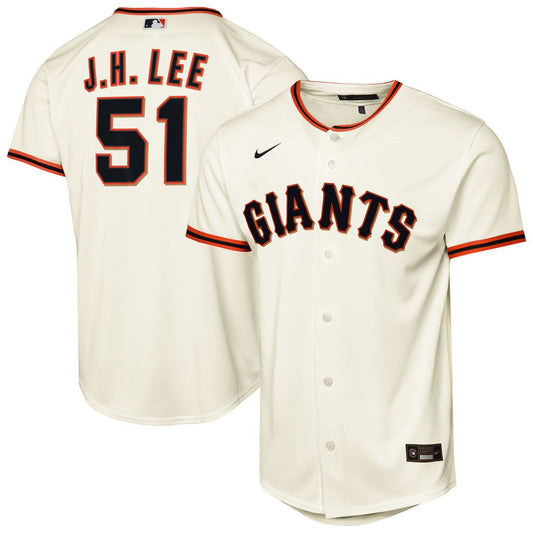 Jung Hoo Lee San Francisco Giants Nike Youth Home Replica Player Jersey - Cream