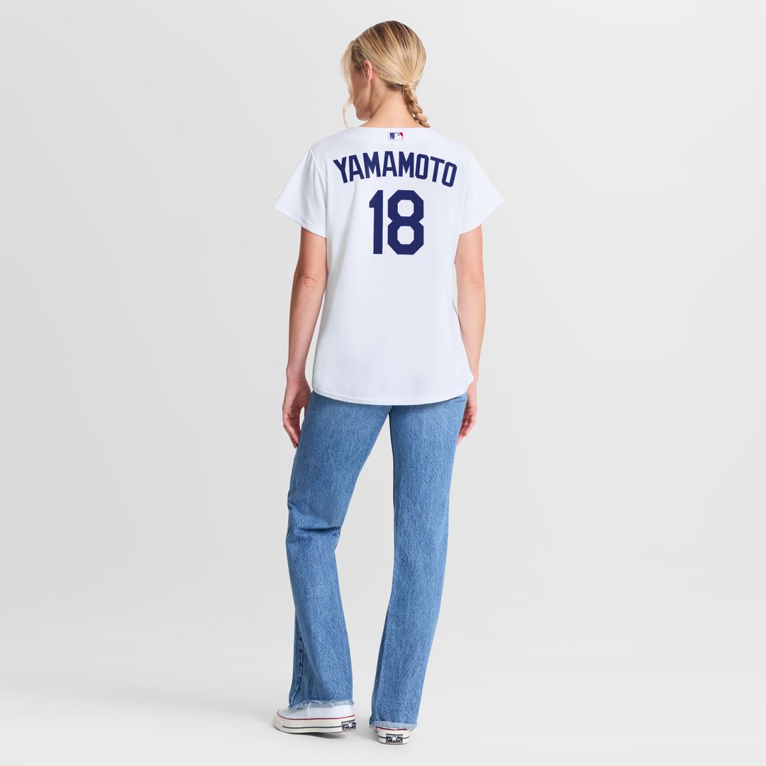 Yoshinobu Yamamoto Los Angeles Dodgers Nike Women's Replica Jersey - White