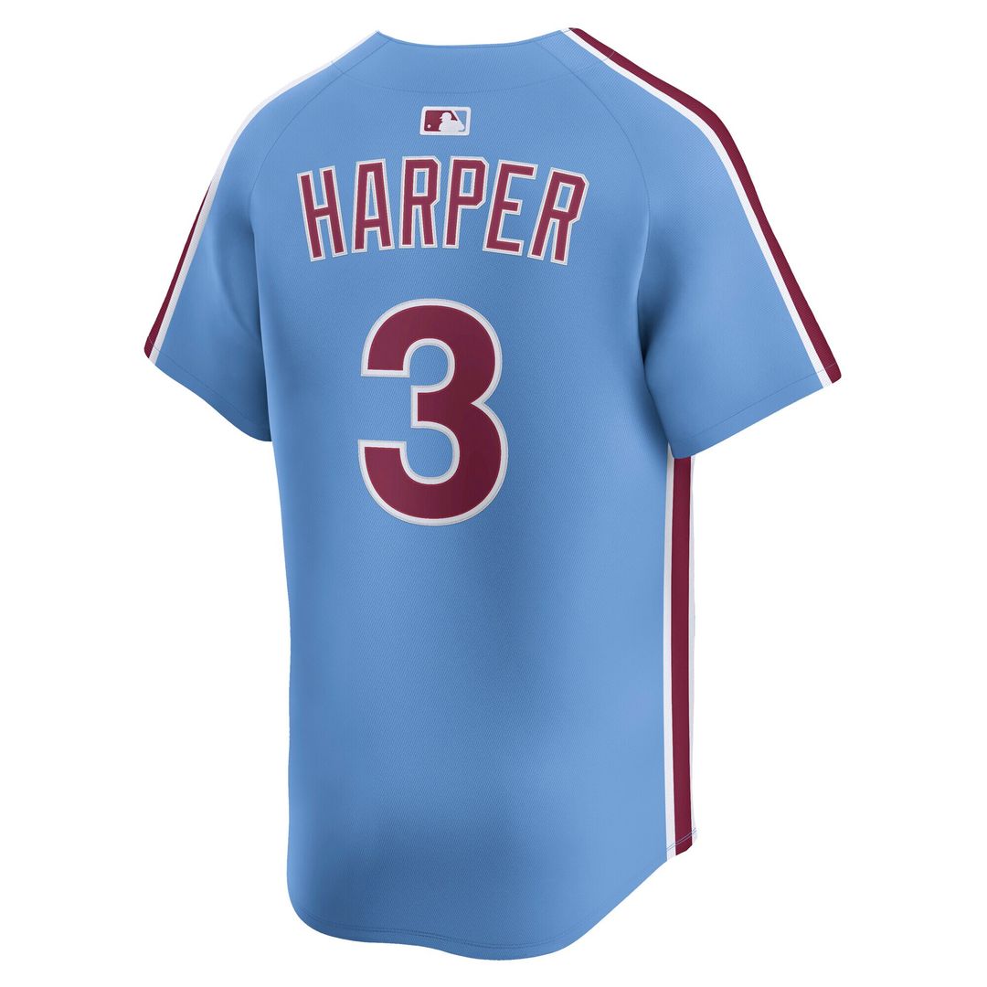 Bryce Harper Philadelphia Phillies Nike Alternate Limited Jersey - Cream