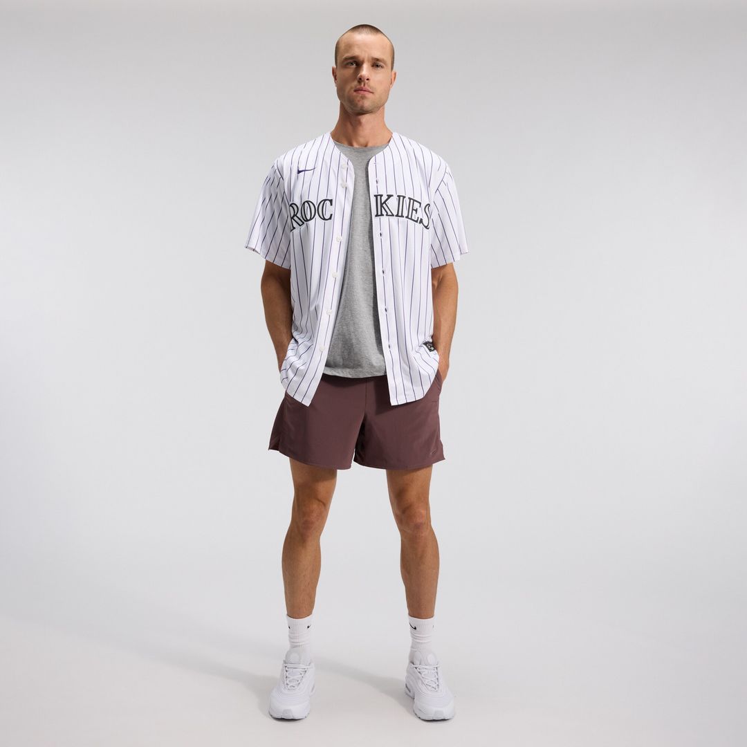 Colorado Rockies Nike Alternate Replica Team Jersey - Purple