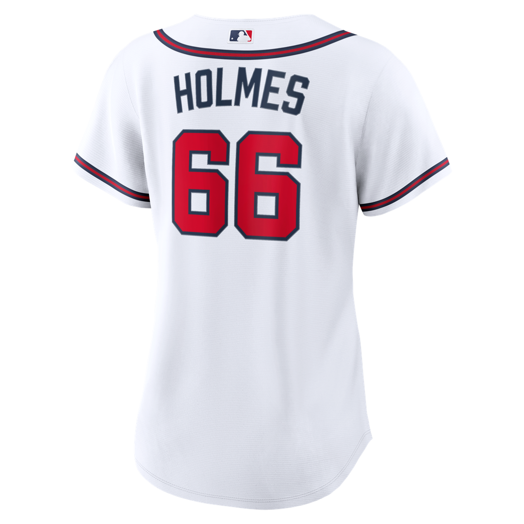 Grant Holmes Atlanta Braves Nike Women's Home Replica Jersey - White
