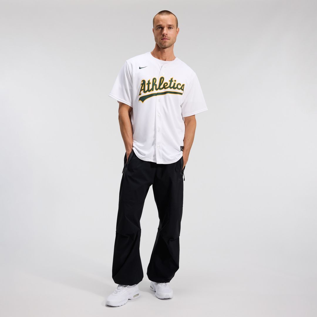 Athletics Nike Home Replica Team Jersey - White