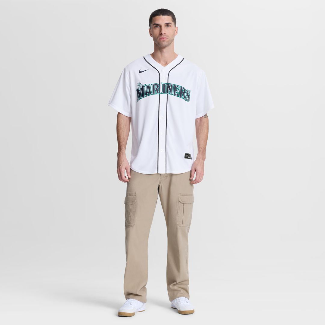 Cal Raleigh Seattle Mariners Nike Home Replica Jersey - White