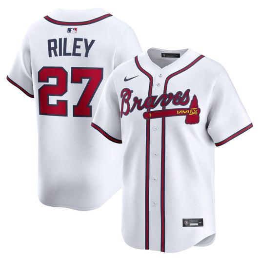 Austin Riley Atlanta Braves Nike Home Limited Player Jersey - White