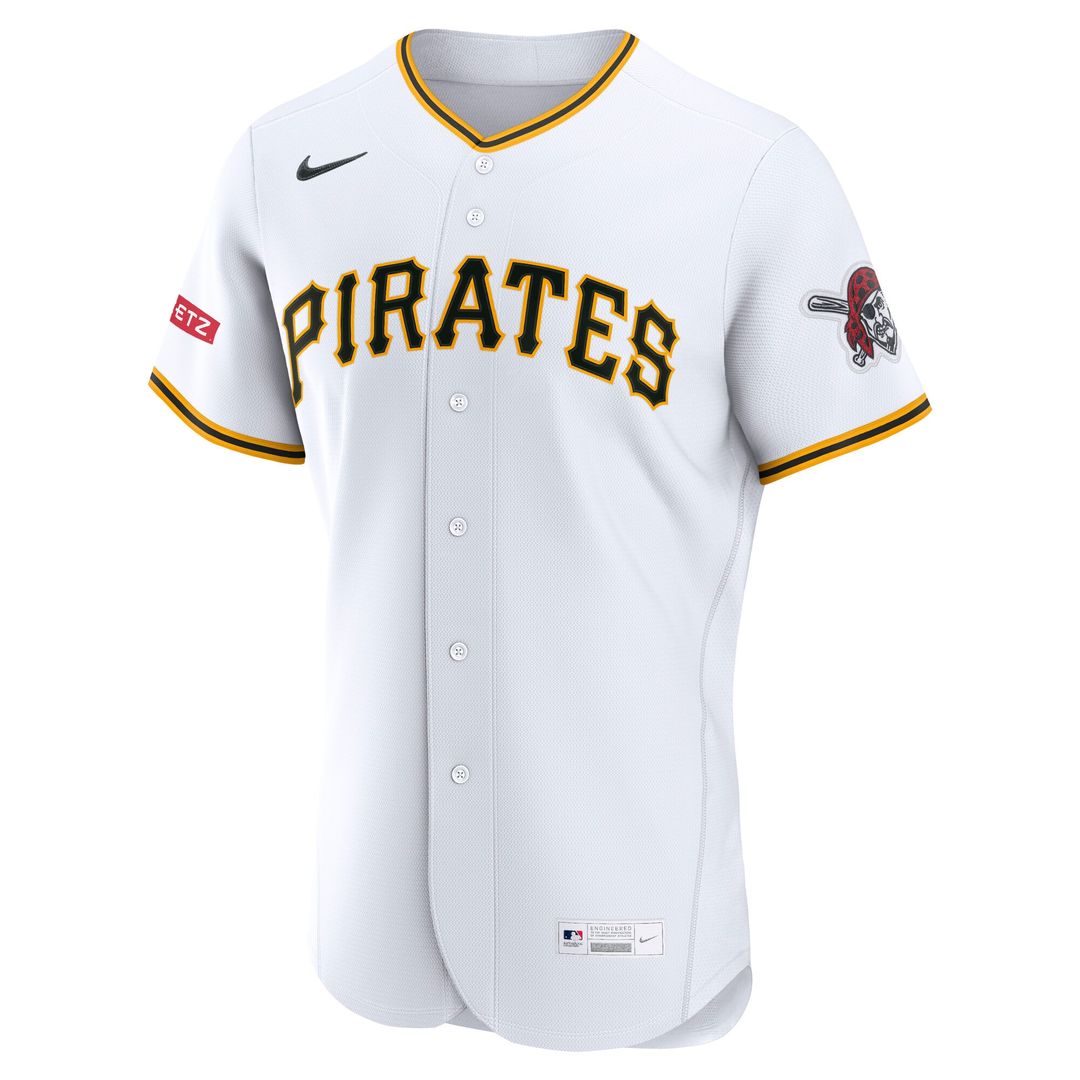 Pittsburgh Pirates Nike Home Authentic Jersey - White