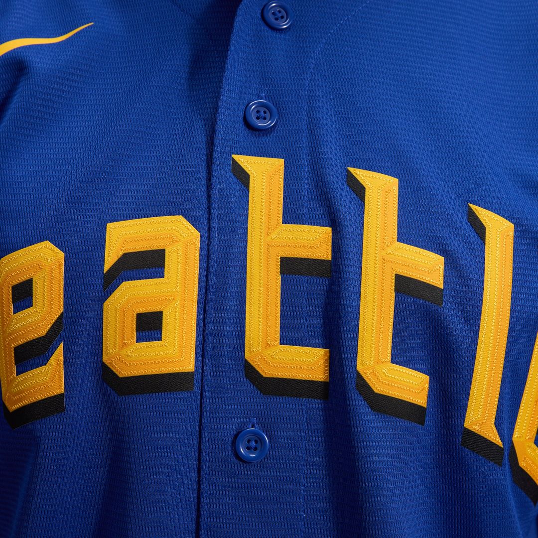 Seattle Mariners Nike City Connect Replica Jersey - Royal