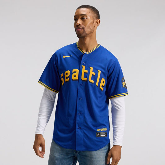 Seattle Mariners Nike City Connect Replica Jersey - Royal