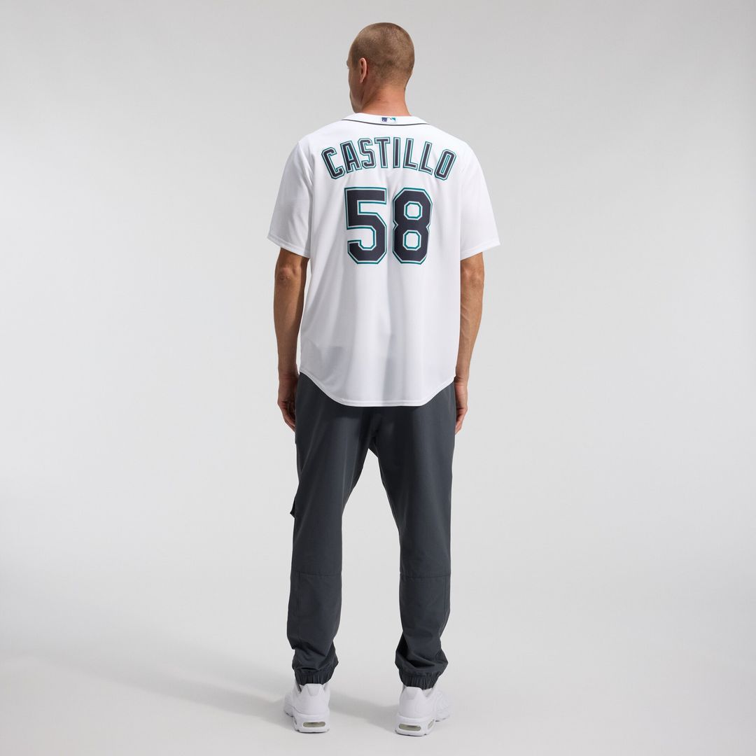 Luis Castillo Seattle Mariners Nike Home Replica Jersey - White