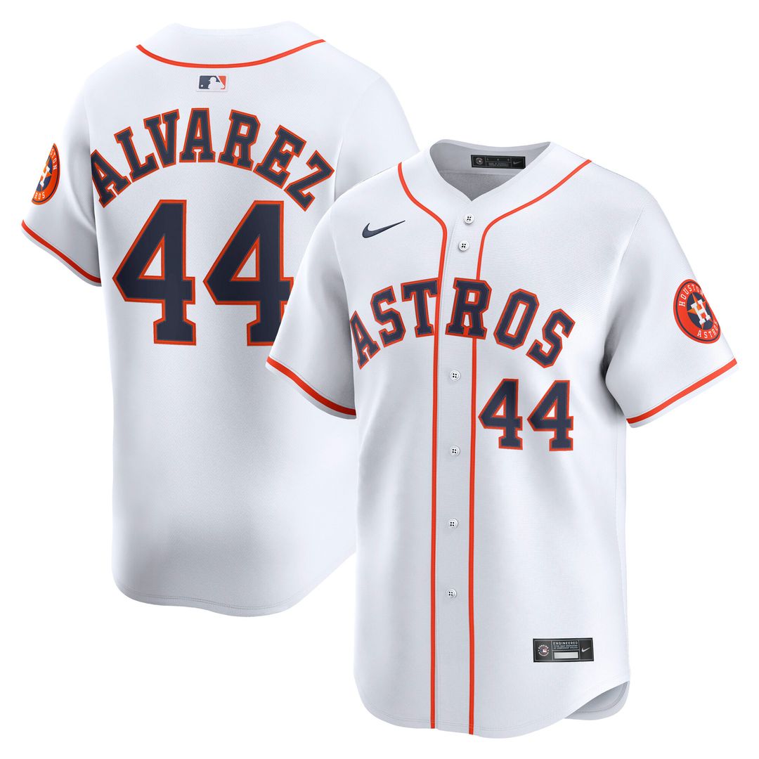 Yordan Alvarez Houston Astros Nike Home Limited Player Jersey - White