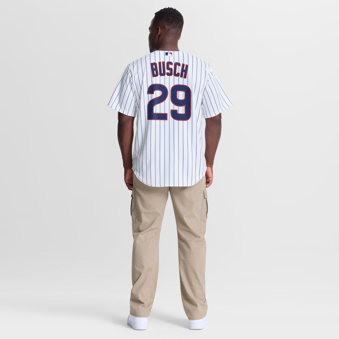 Michael Busch Chicago Cubs Nike Home Replica Jersey - White