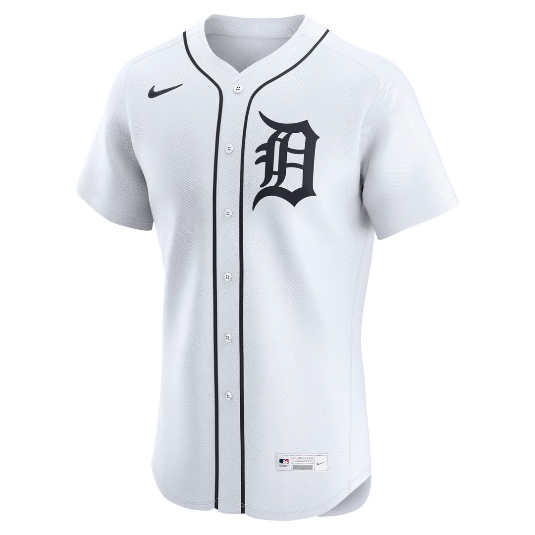 Detroit Tigers Nike Alternate 2 Elite Jersey - Navy