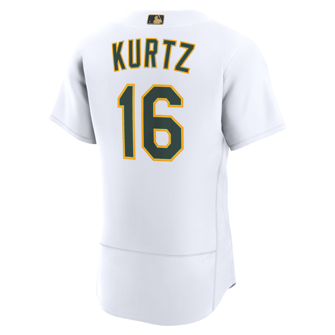 Nick Kurtz Athletics Nike MLB Awards Authentic Jersey - White
