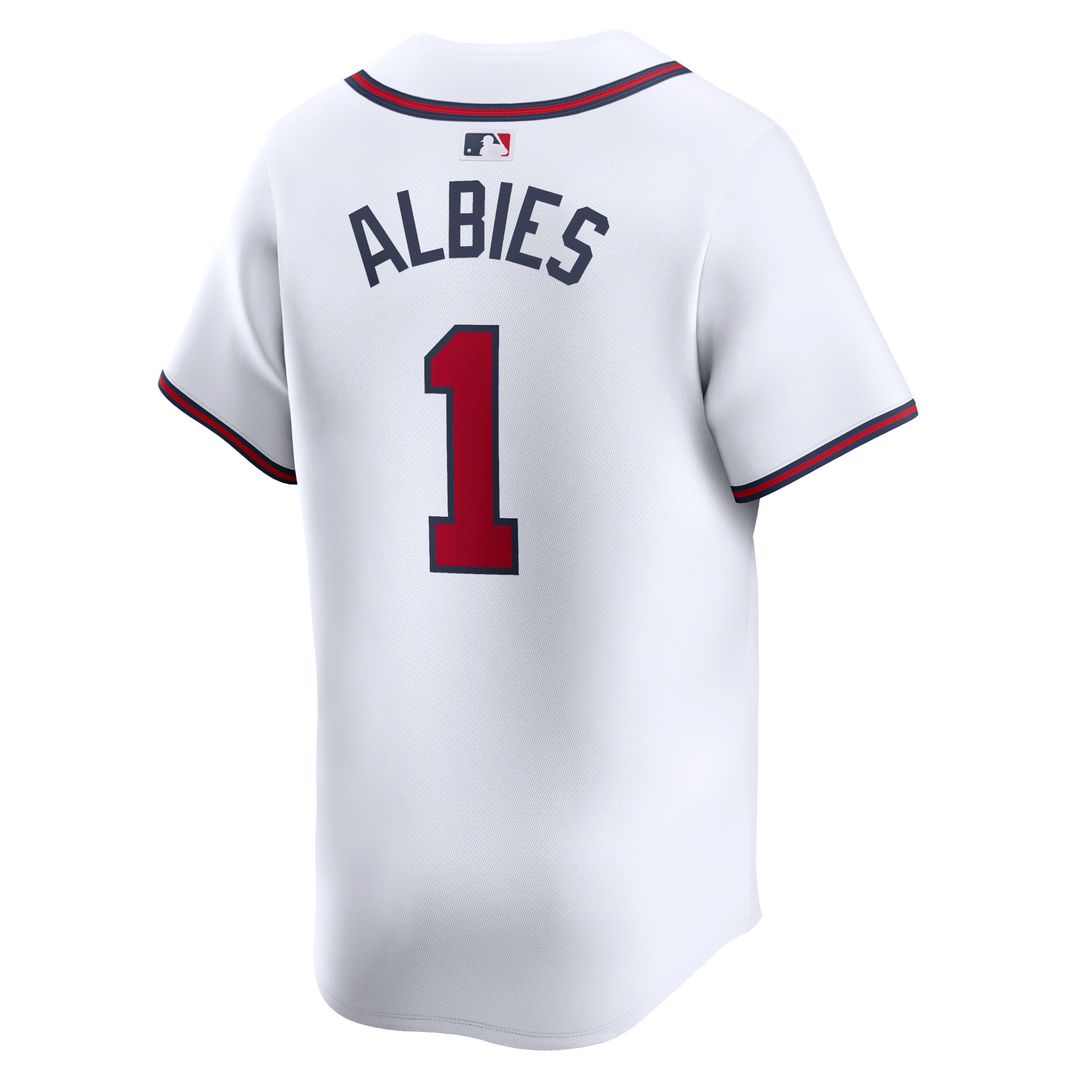 Ozzie Albies Atlanta Braves Nike Home Limited Player Jersey - White