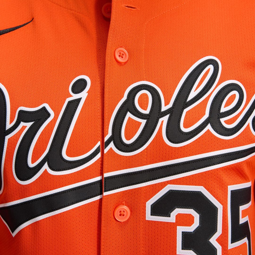 Adley Rutschman Baltimore Orioles Nike 2nd Alternate Limited Player Jersey - Orange
