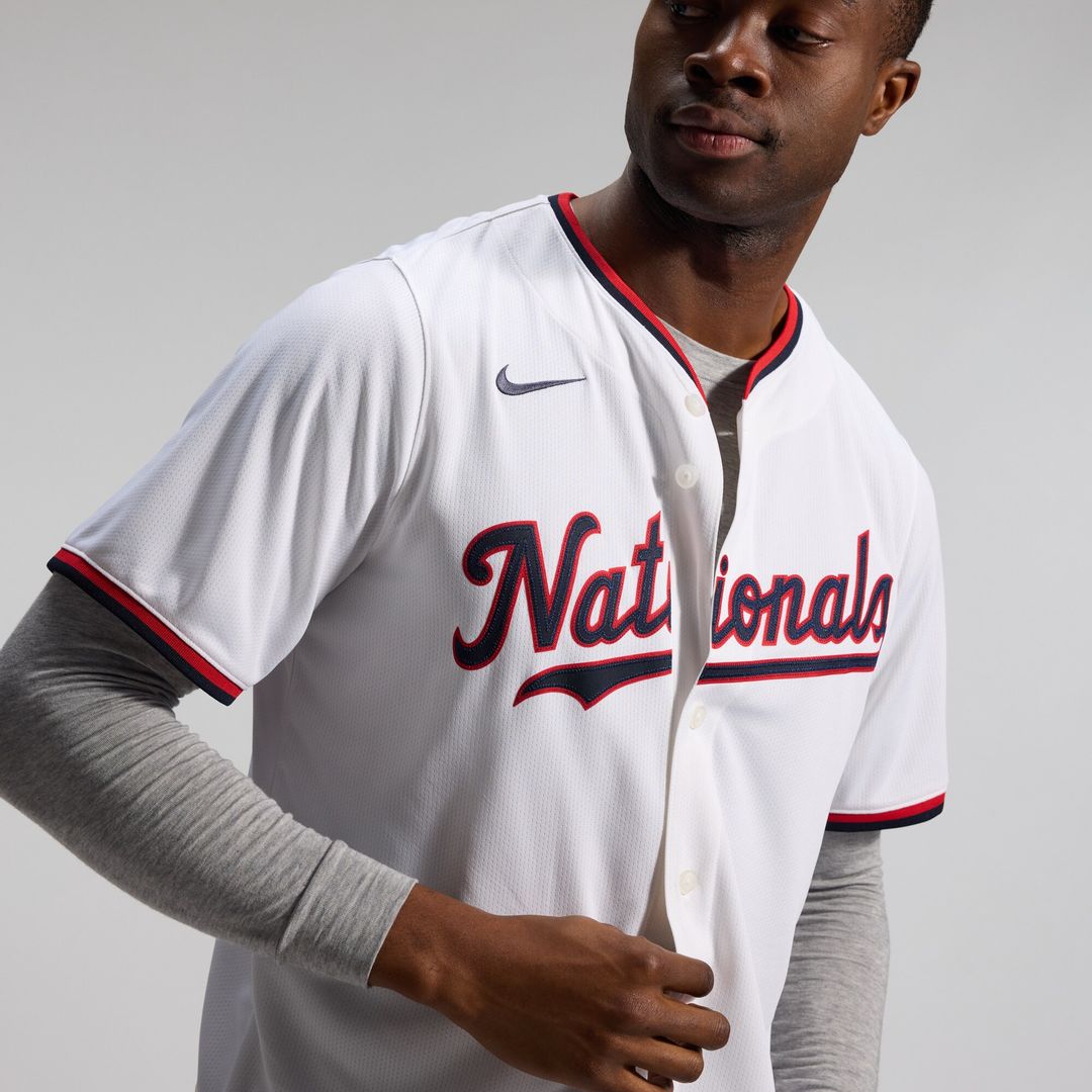 Washington Nationals Nike Home Limited Jersey - White
