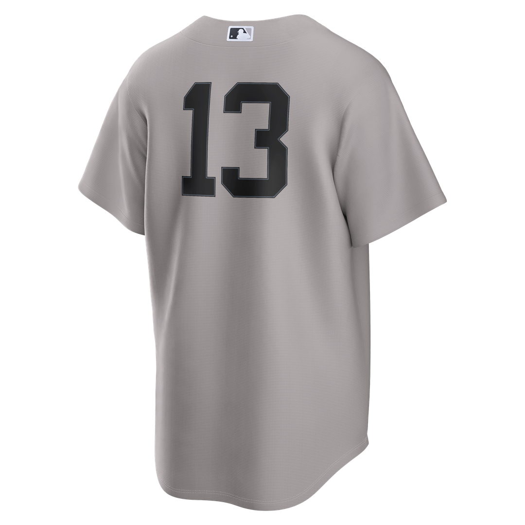 Jazz Chisholm Jr. New York Yankees Nike Road Replica Jersey - Gray