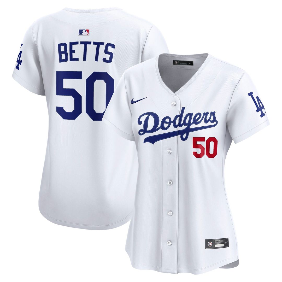 Mookie Betts Los Angeles Dodgers Nike Women's Alternate 2 Limited Player Jersey - Royal