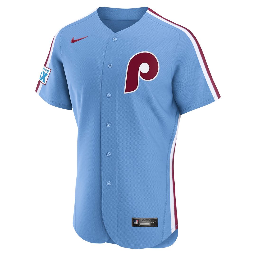 Philadelphia Phillies Nike Alternate Authentic Jersey - Light Blue