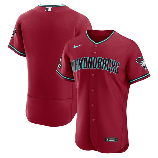 Arizona Diamondbacks Nike Alternate 2 Authentic Jersey - Crimson