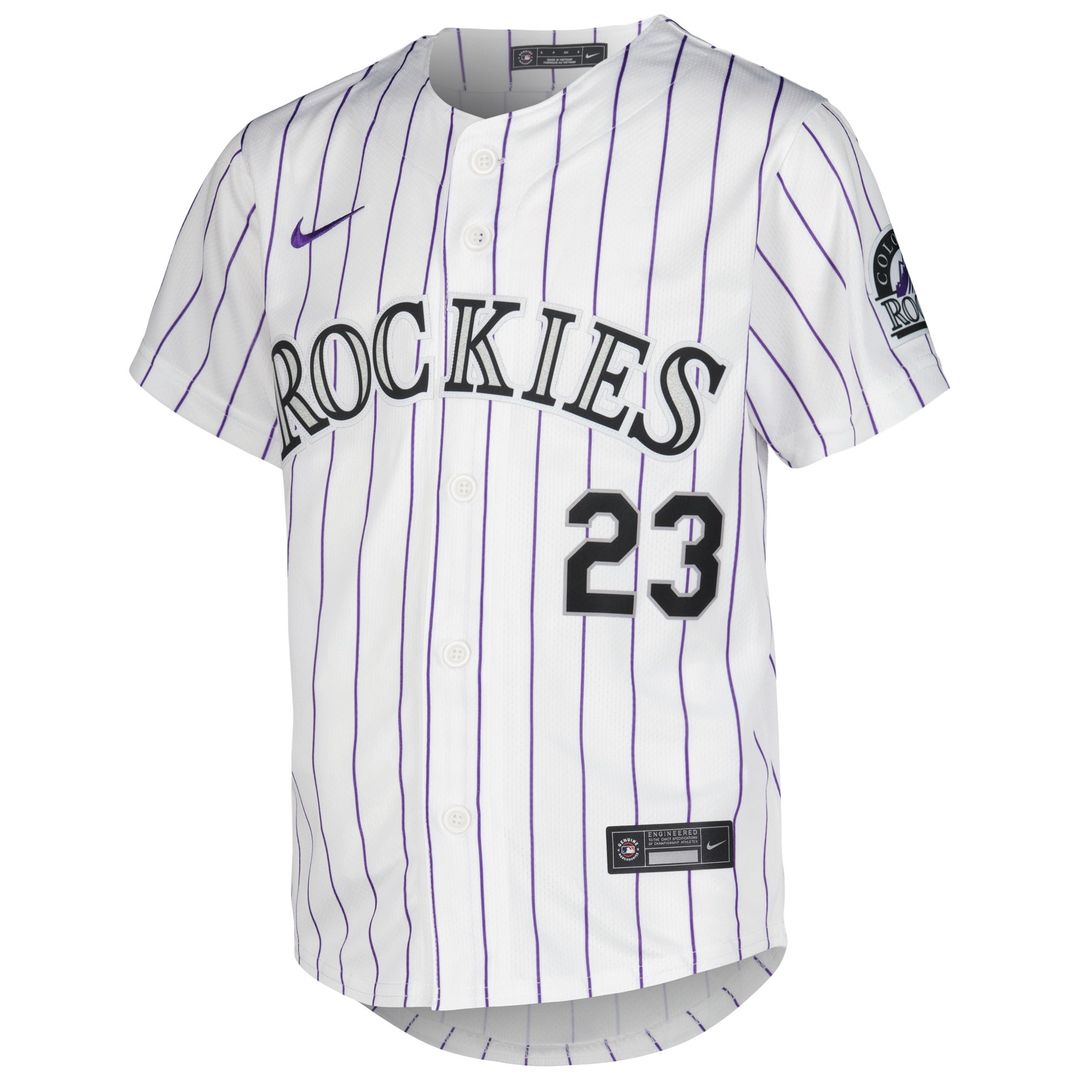 Kris Bryant Colorado Rockies Nike Youth Alternate Limited Player Jersey - Purple