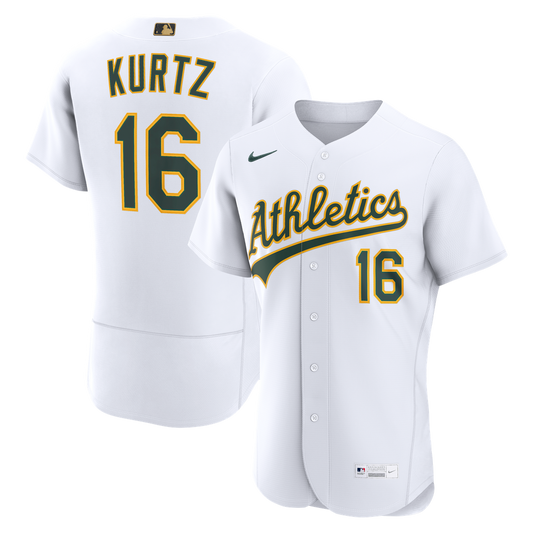 Nick Kurtz Athletics Nike MLB Awards Authentic Jersey - White