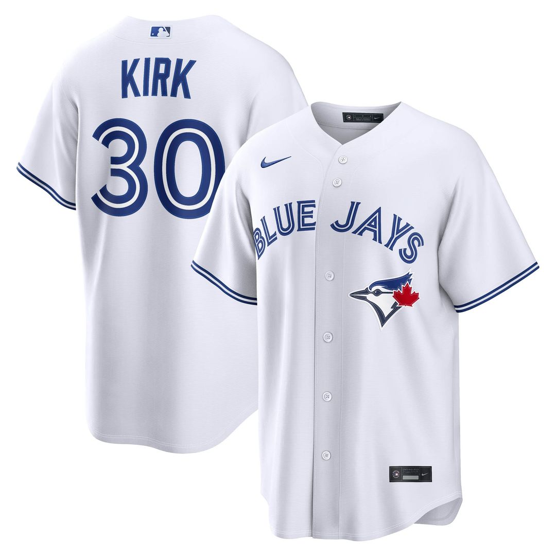 Alejandro Kirk Toronto Blue Jays Nike Home Replica Jersey - White