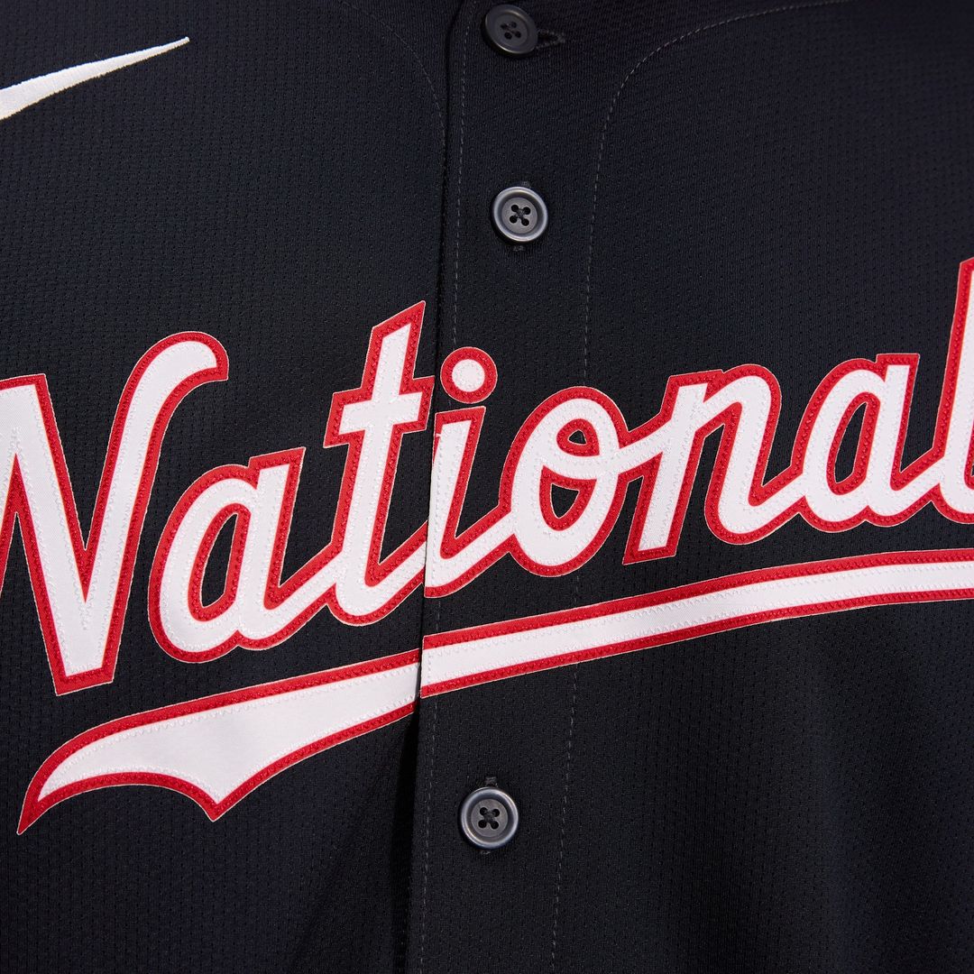 James Wood Washington Nationals Nike Alternate Limited Player Jersey - Navy