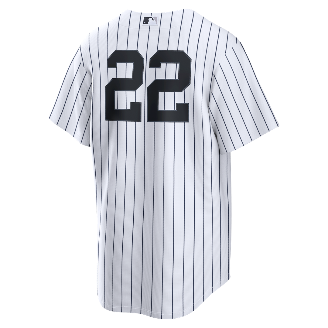 Ben Rice New York Yankees Nike Home Replica Jersey - White
