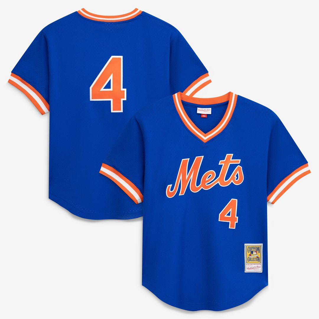 Lenny Dykstra New York Mets Mitchell & Ness Authentic Batting Practice Jersey - Royal