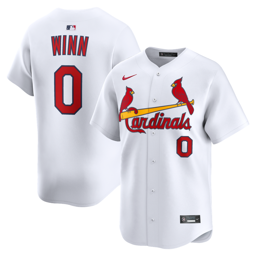 Masyn Winn St. Louis Cardinals Nike Home Limited Jersey - White