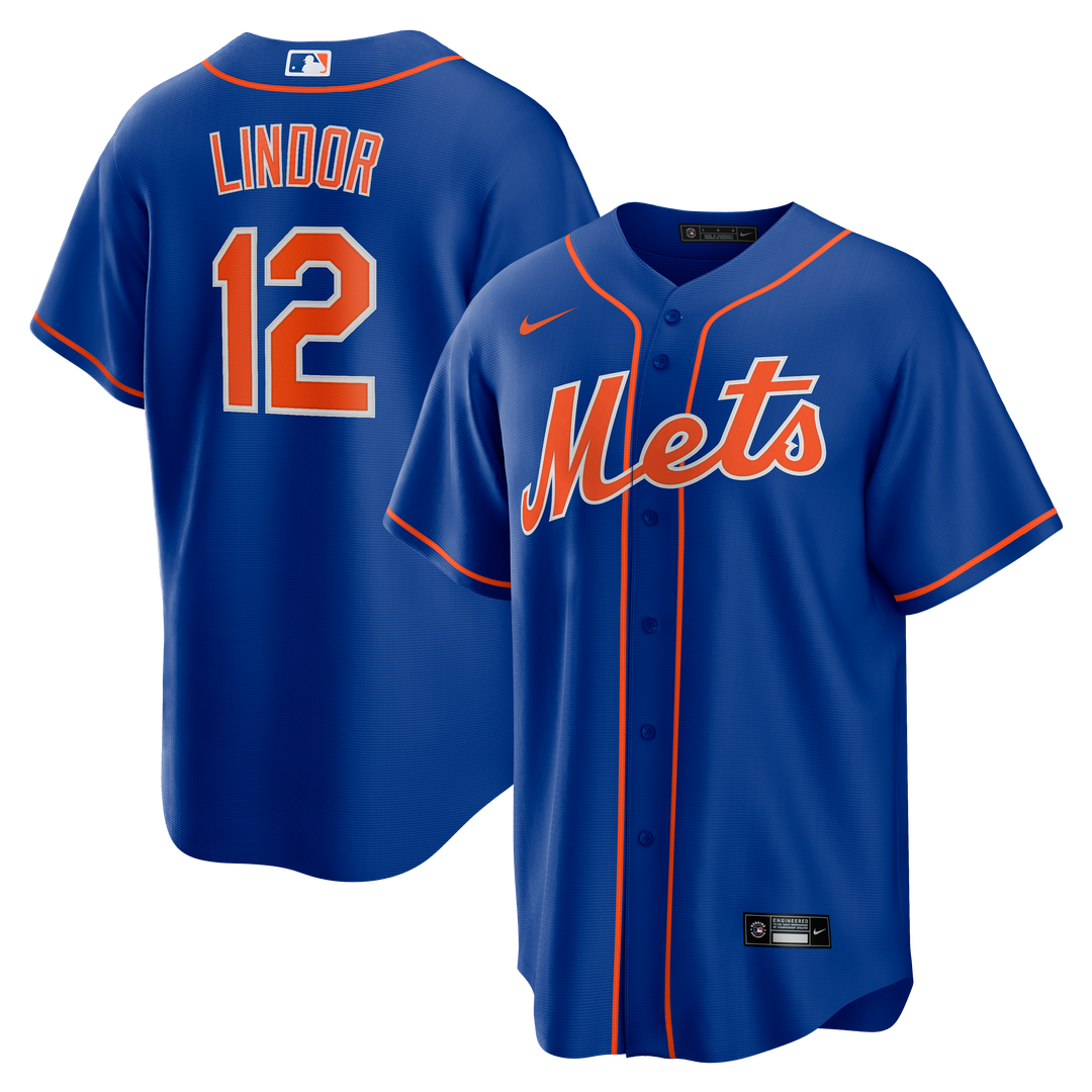 Francisco Lindor New York Mets Nike Alternate Replica Player Jersey - Royal